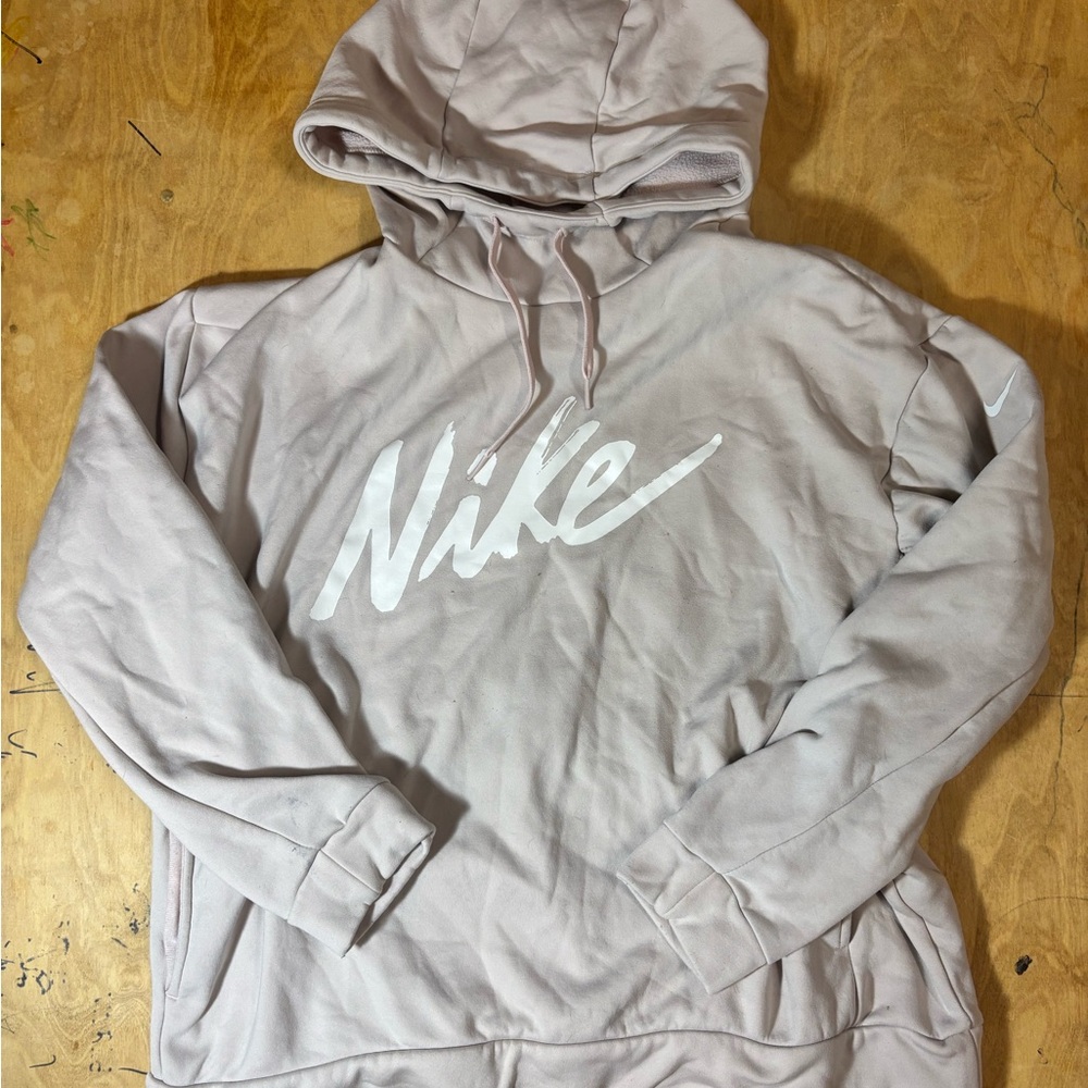 Nike Men's Light Tan Hoodie